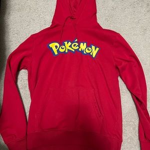 Pokémon Red Hoodie with Pikachu print Size M